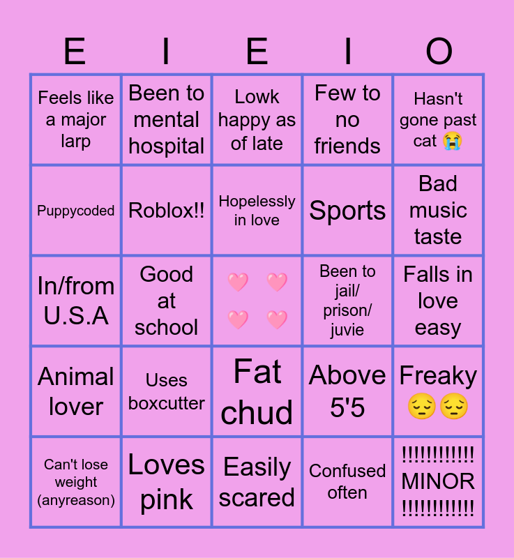 l0v3rb0y67's tweet photo. Guys #intbait drop #intbait in the replies and I'll #post it every once in a #while and be #honest with it
But for now do my #bingo!!!!
#shedtwt #shtwt #lovetwt #love https://t.co/WH5AYW2PrE