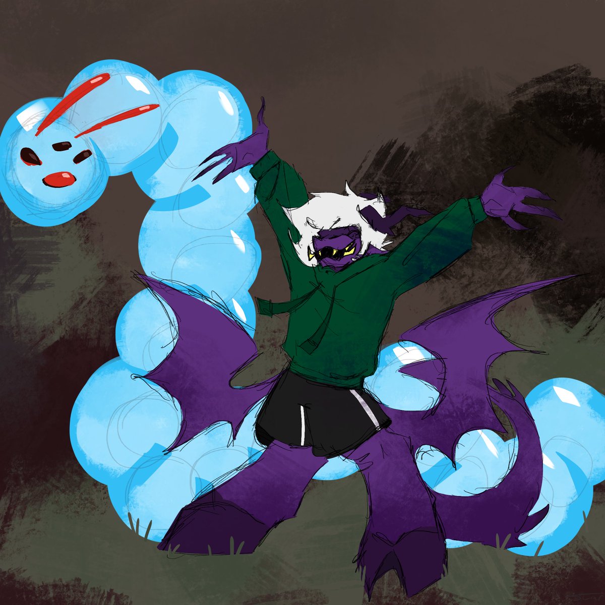secludedscar's tweet photo. this counts as lucid blocks fanart i thinj. boingo #lucidblocks #baronofsomething https://t.co/vfRTmGiMgY