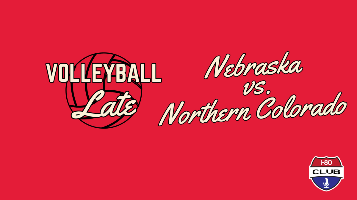 VolleyballPod's tweet photo. 🚨TOMORROW🚨

@I80Club members tune in for Volleyball Late, our live postgame show after Nebraska closes its spring season vs Northern Colorado at about 4:00

Watch live &amp; give us questions/comments by becoming a member at https://t.co/5OugxMiSq6 https://t.co/fujq2wPLkg