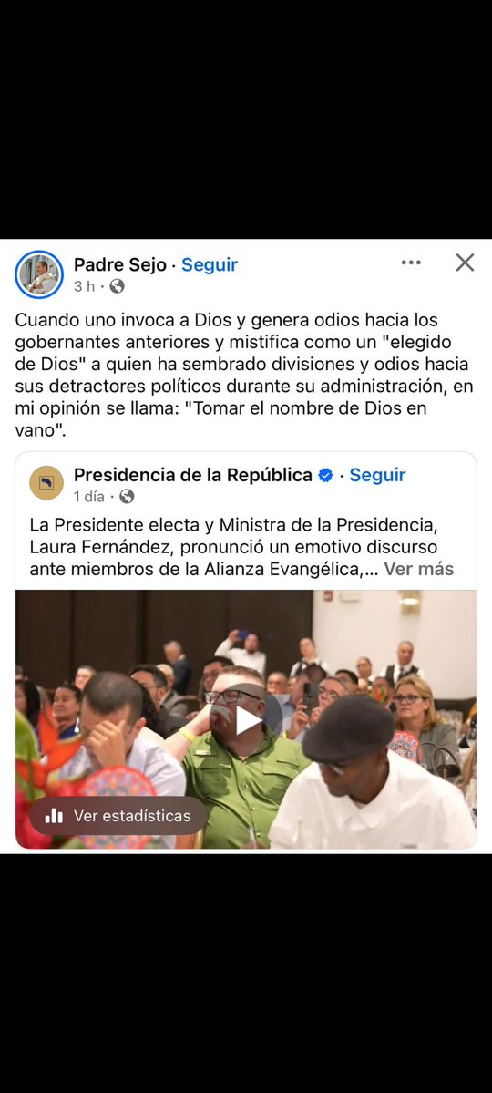 Entre el Papa y el Padre Sejo, ambos volándole duro a dos fascistas mercaderes de la fe, casi casi vuelvo a misa ya.