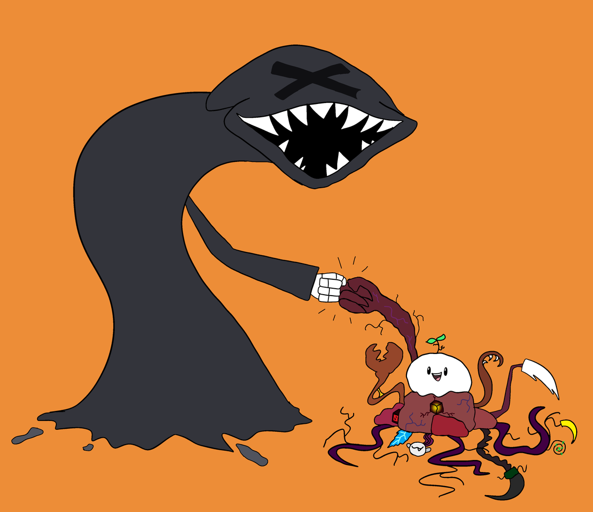 soupotown70's tweet image. Death itself meets Life itself. 
#cliffside #liamvickersanimation