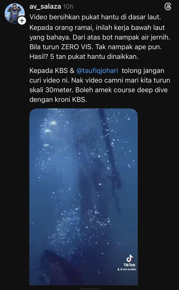 "Miskin sangat ke sampai plagiat?"

Oklah Menteri....sila la berikan jawapan balas atas dakwaan curi video orang.....