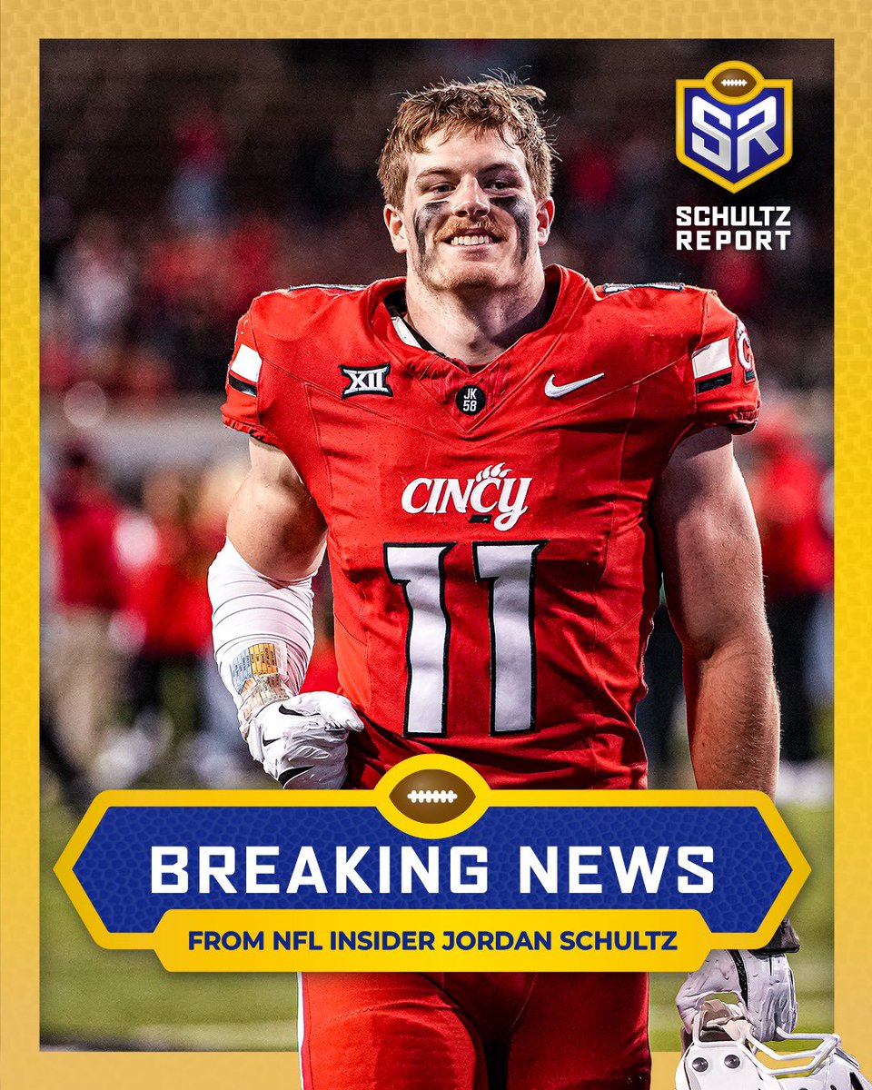 Schultz_Report's tweet image. No. 51 pick is in: #Vikings have selected Cincinnati LB Jake Golday.