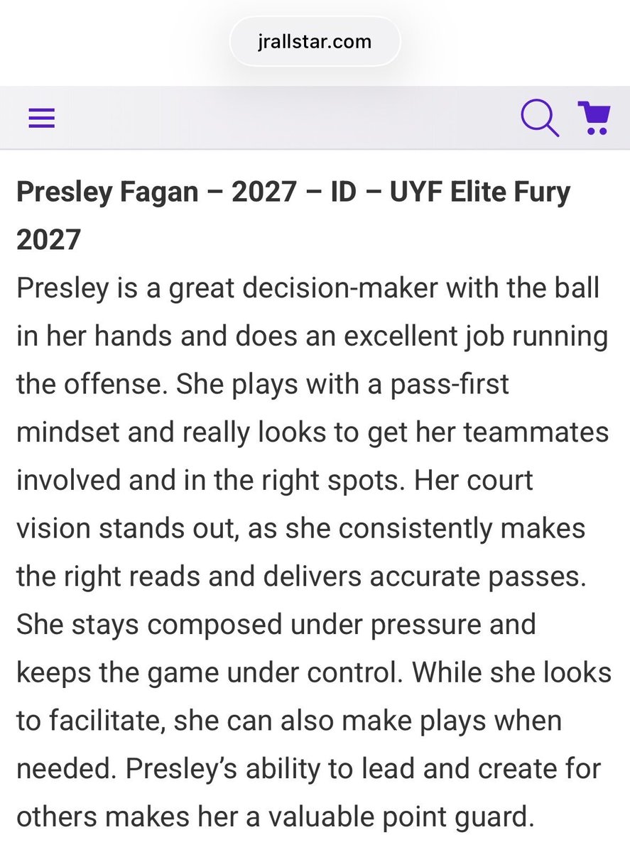 Presley Fagan tweet media