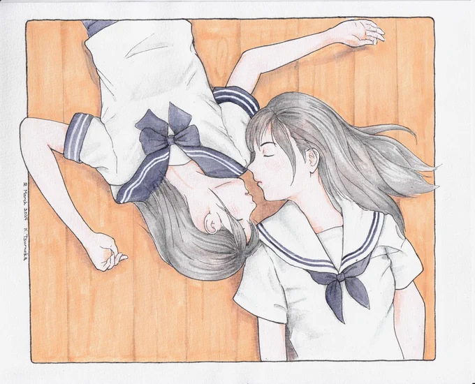 #絶対AIじゃないわいの絵を貼る 自分の頭の中にあるカオスから産み出す作品と、AIが作ってくれたものから頭の中にあるカオスに近いものを選ぶのでは違うもんでさね。