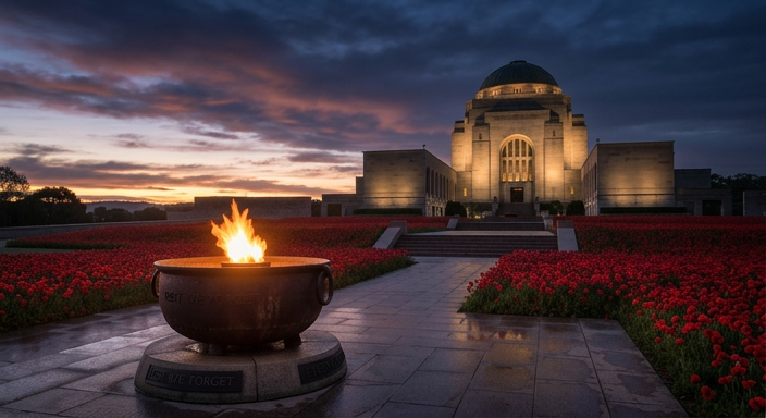 Today we honour our Servicemen and Servicewomen of the past, who gave their lives in those wars of the past, from the Second Boer War as British subjects, right up to the War on Terror and Beyond, in order to ensure our freedom and sovereignty from our enemies. Today is ANZAC