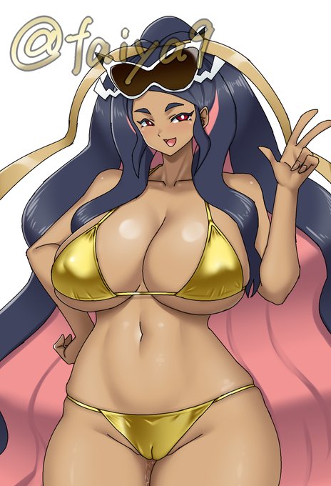 ポケモンチャンピオンズのキャラウェイさん確定で金ビキニ似合うw