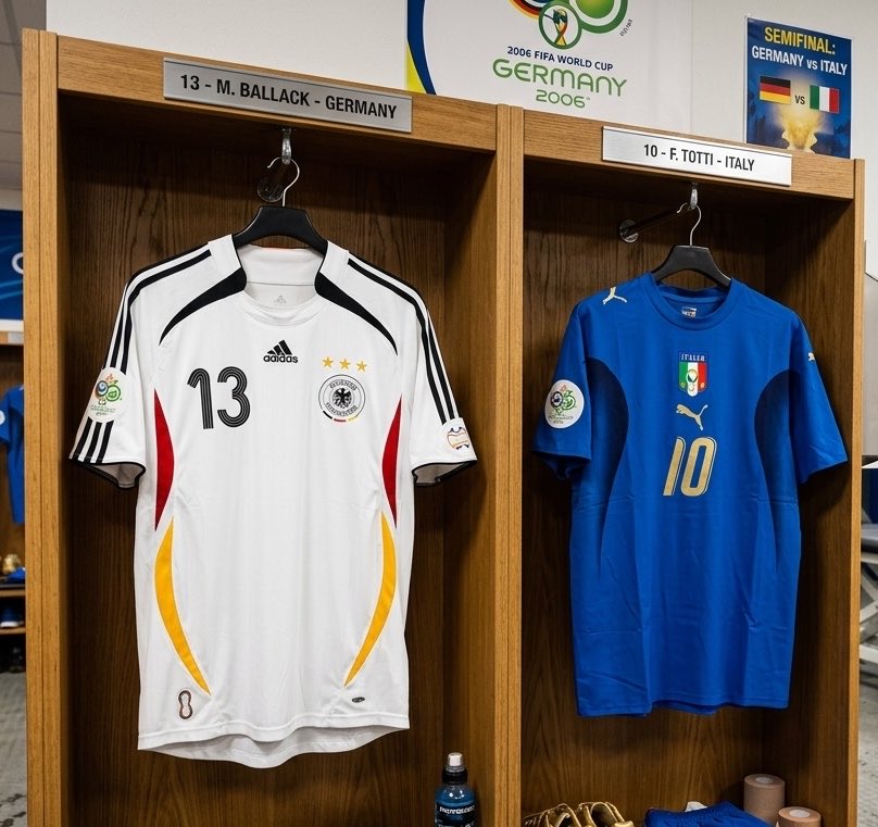 Alemanha x Itália, semifinal da Copa do Mundo de 2006. 🤩