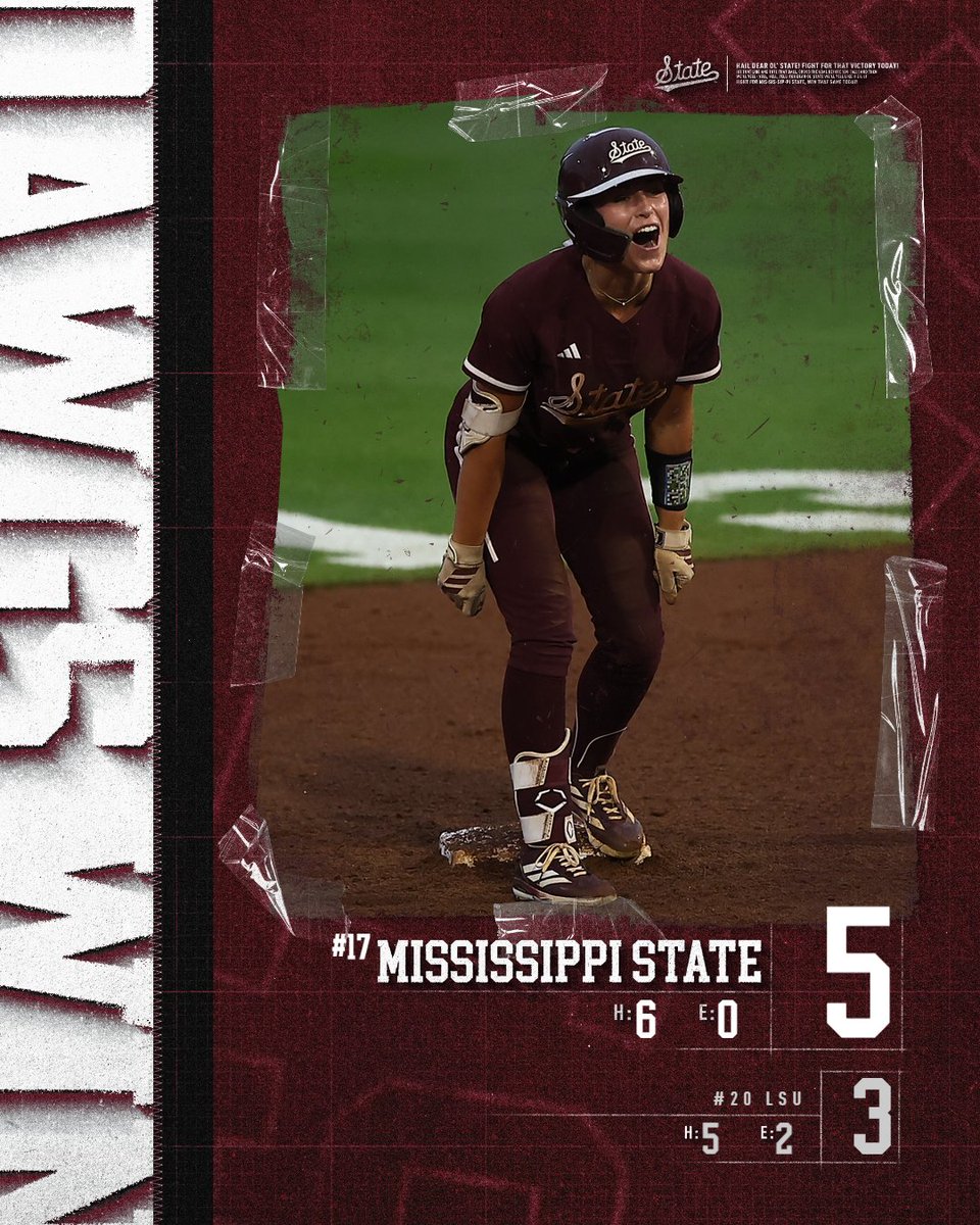 Mississippi State Softball tweet media