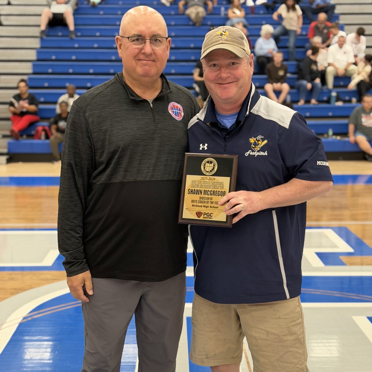 ohioBKcoaches's tweet photo. Thank you to @PGCbasketball for helping us recognize our OHSBCA Coaches of the Year at halftime of the North-South All-Star Game. https://t.co/N5t4igA6fQ