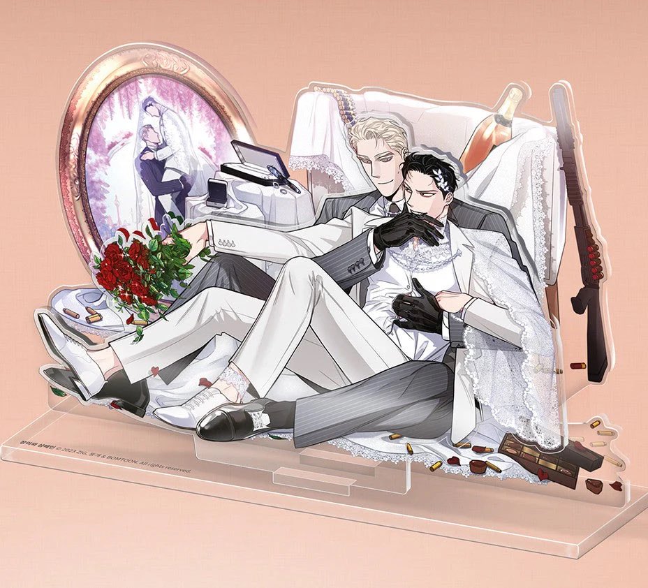 Ayyyyyy, I’m trying to get in touch with anybody who sells merch

I’m trying to get the roses and champagne wedding acrylic and I’m flexible on price but I don’t know where to get it😭

I have one already, but I want to get one for my friend❤️