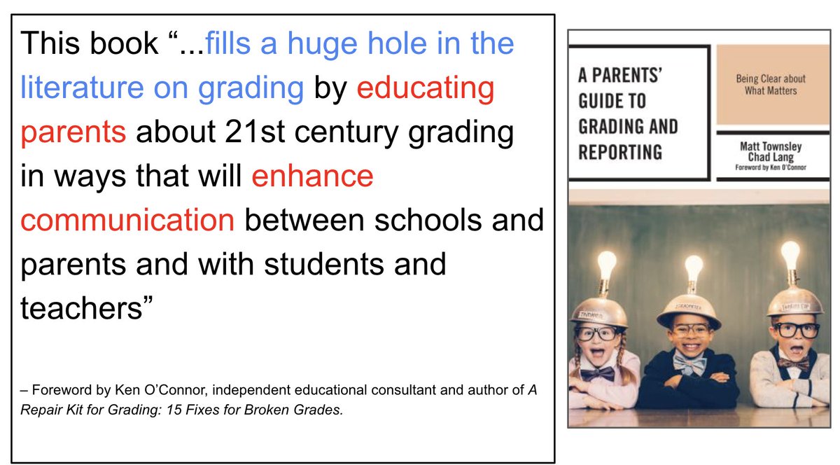 mctownsley's tweet image. Do you want to educate and partner with parents regarding grade books and report cards?  Our practical guide can help. 👇

🔗 amzn.to/42sJLRH 

#grading #ad #parents #K12 #ReportCards

@Chad_mLang
