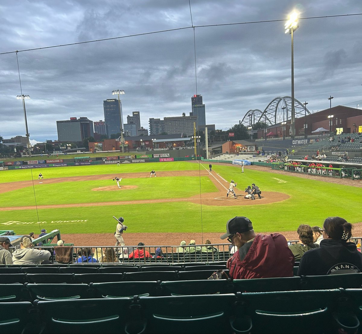 JackAllenTV's tweet image. I’m truly blessed to watch Kade Anderson on a Friday night. 

3.0 IP, 0 H, 6 K so far. 

League him.