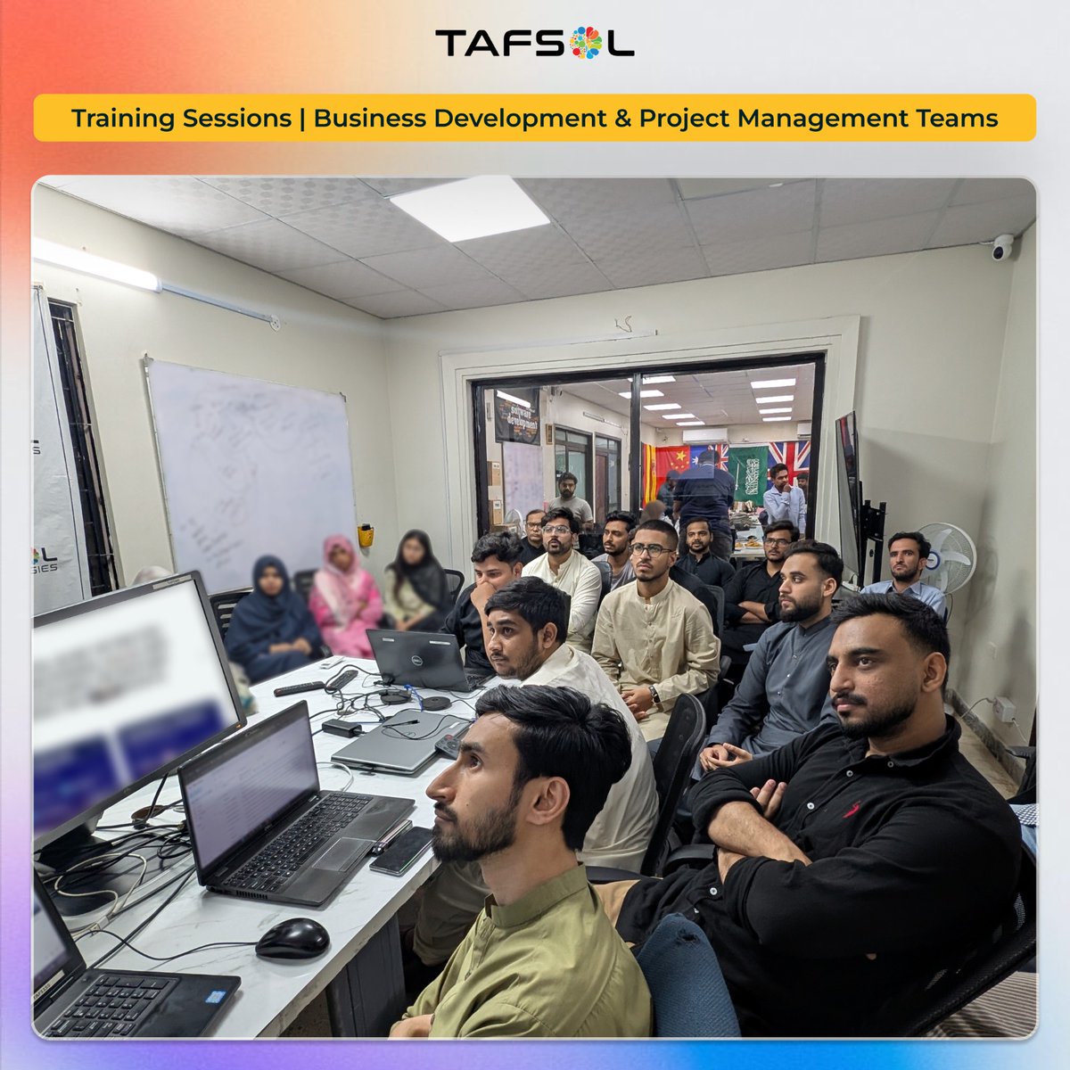 tafsoltech's tweet image. 𝐓𝐚𝐟𝐬𝐨𝐥 𝐓𝐞𝐜𝐡𝐧𝐨𝐥𝐨𝐠𝐢𝐞𝐬’ 𝐓𝐫𝐚𝐢𝐧𝐢𝐧𝐠 &amp;amp; 𝐋𝐞𝐚𝐫𝐧𝐢𝐧𝐠 𝐔𝐩𝐝𝐚𝐭𝐞

#Tafsol #TrainingSessions #BusinessDevelopment #ProjectManagement
