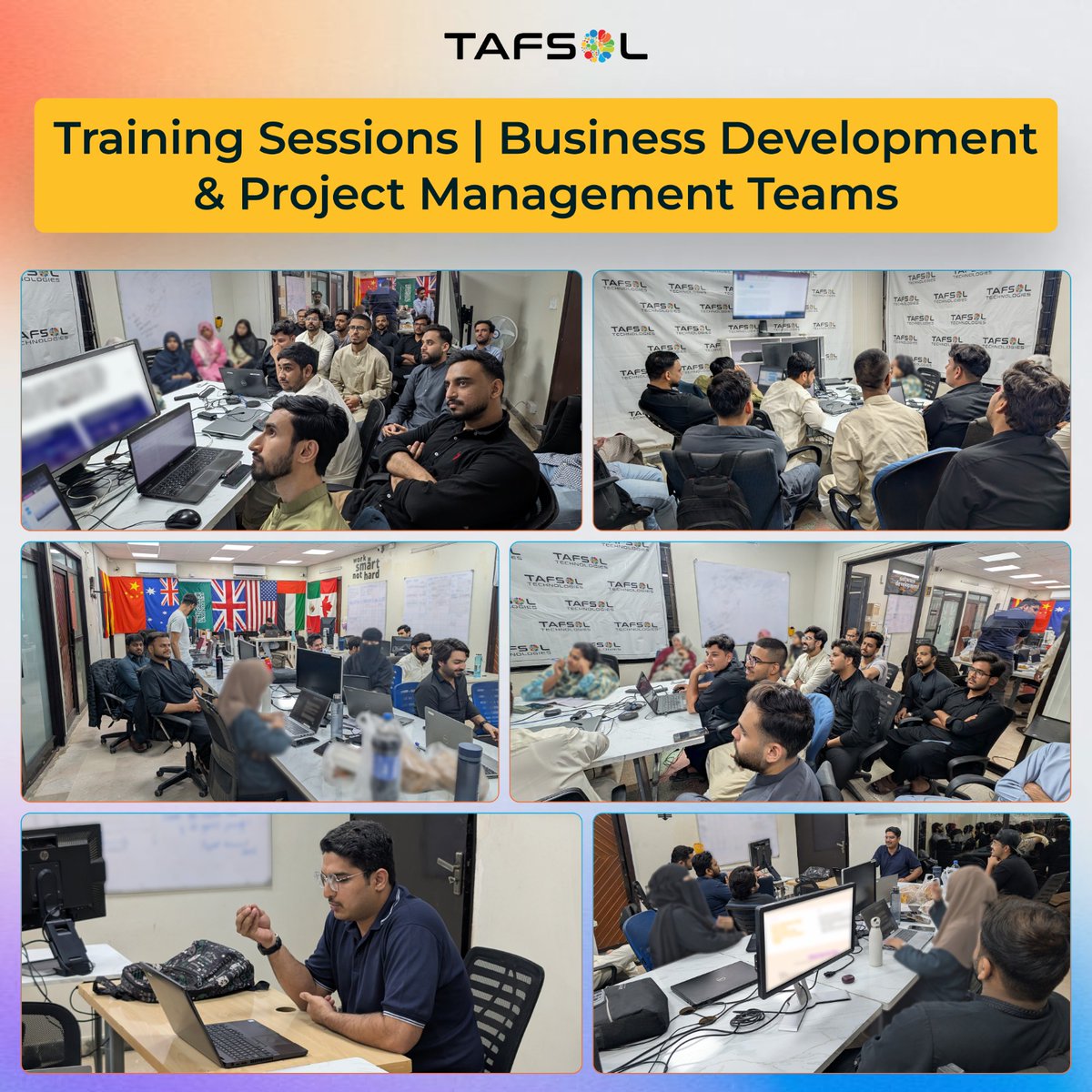 tafsoltech's tweet image. 𝐓𝐚𝐟𝐬𝐨𝐥 𝐓𝐞𝐜𝐡𝐧𝐨𝐥𝐨𝐠𝐢𝐞𝐬’ 𝐓𝐫𝐚𝐢𝐧𝐢𝐧𝐠 &amp;amp; 𝐋𝐞𝐚𝐫𝐧𝐢𝐧𝐠 𝐔𝐩𝐝𝐚𝐭𝐞

#Tafsol #TrainingSessions #BusinessDevelopment #ProjectManagement
