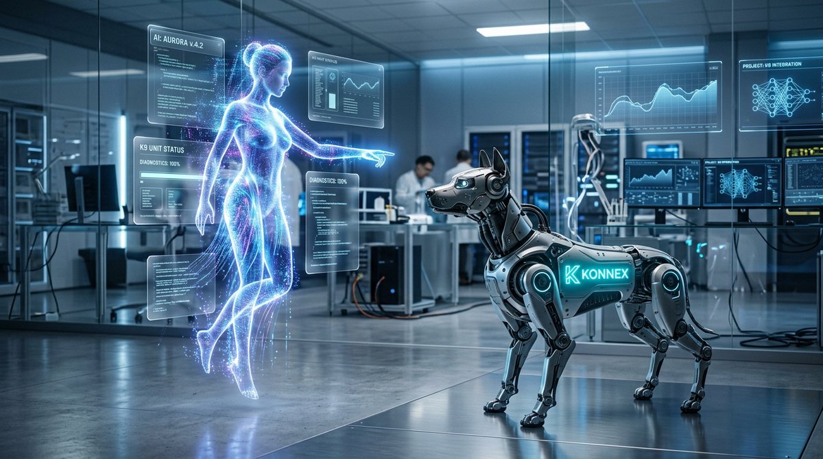 AI agents are leaving the screen!  On <a href="/konnex_world/">Konnex</a>, digital AI can autonomously hire physical drones to execute real-world tasks. The metaverse meets reality, verified and settled on-chain. Welcome to the new era!