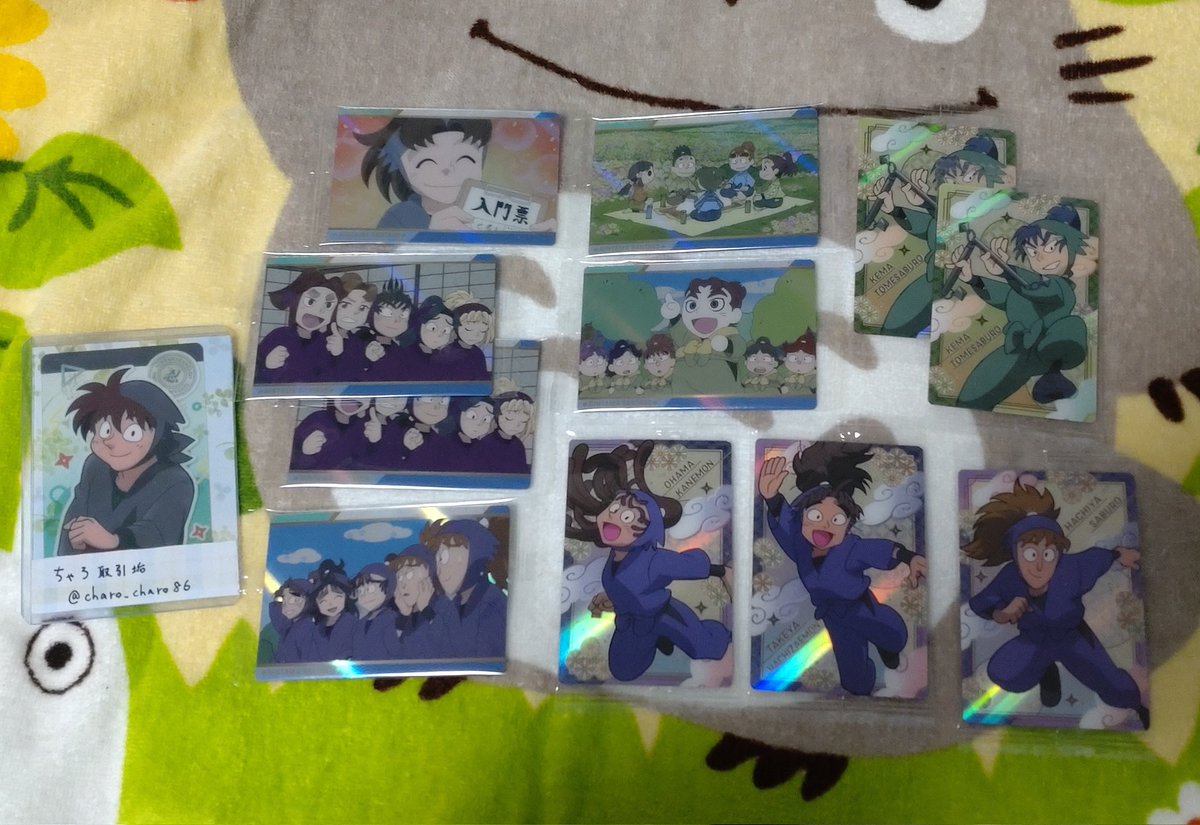 charo_charo86's tweet photo. 【交換】忍たま　ウエハースの段
譲:画像(＋立花1、潮江1あります)
求:同種土井、一年生、七松、KV1、KV2
※一年生は土井を含む交換のみ

都内、神奈川手渡し希望です。検索からもお気軽にお声がけください。よろしくお願いいたします。 https://t.co/NKtIUS4mYk
