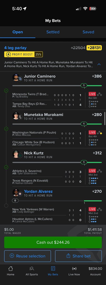 MuteBets's tweet photo. @MLBHR Please https://t.co/sFadHS03Gq
