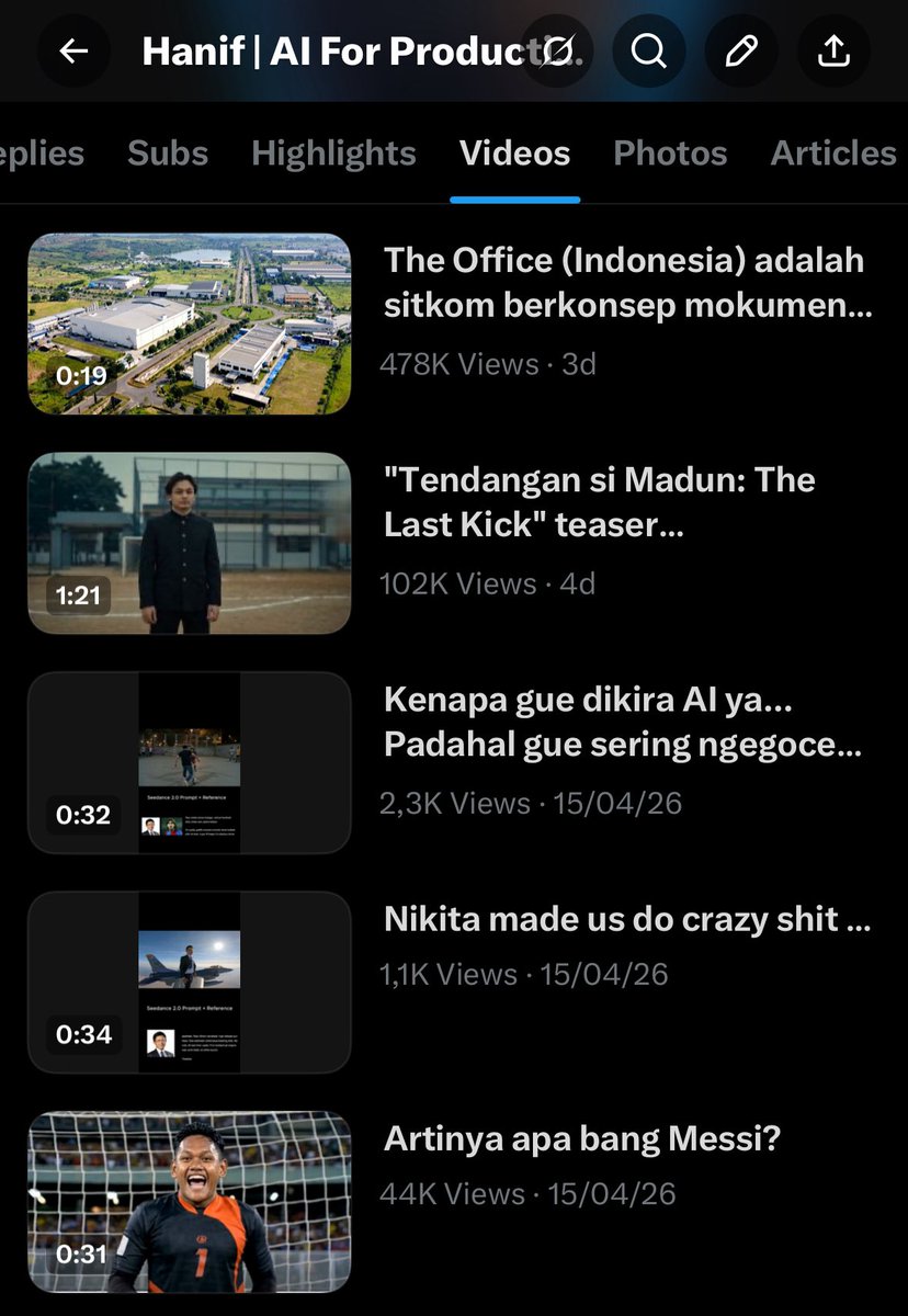 Hanif | AI For Productivity tweet media