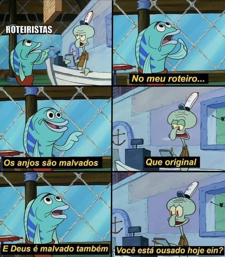 caramba, que inovador, nunca vi nada igual, como estais rebelde hj, nunca vi algo assim