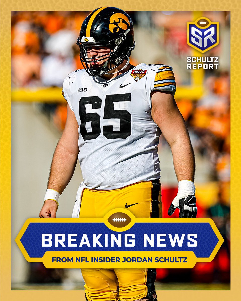 No. 57 pick is in: The #Bears have selected Iowa C Logan Jones, per sources.