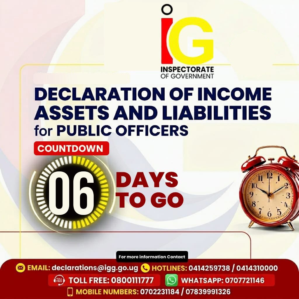 lamwoyouth's tweet image. Do it at 🔗 igdeclarations.igg.go.ug:8185/declaration-sy…
#IGGUganda 
#Declare