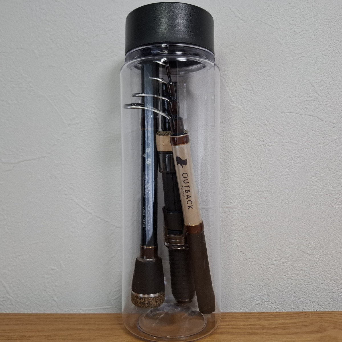 Vietnamin's tweet image. tailwalkのアウトバック パピー  S41L-Tを購入。ペットボトルよりも小さな仕舞寸法18cm。サコッシュに忍ばせて、思い立ったら即フィッシング！ #OUTBACK #PUPPY