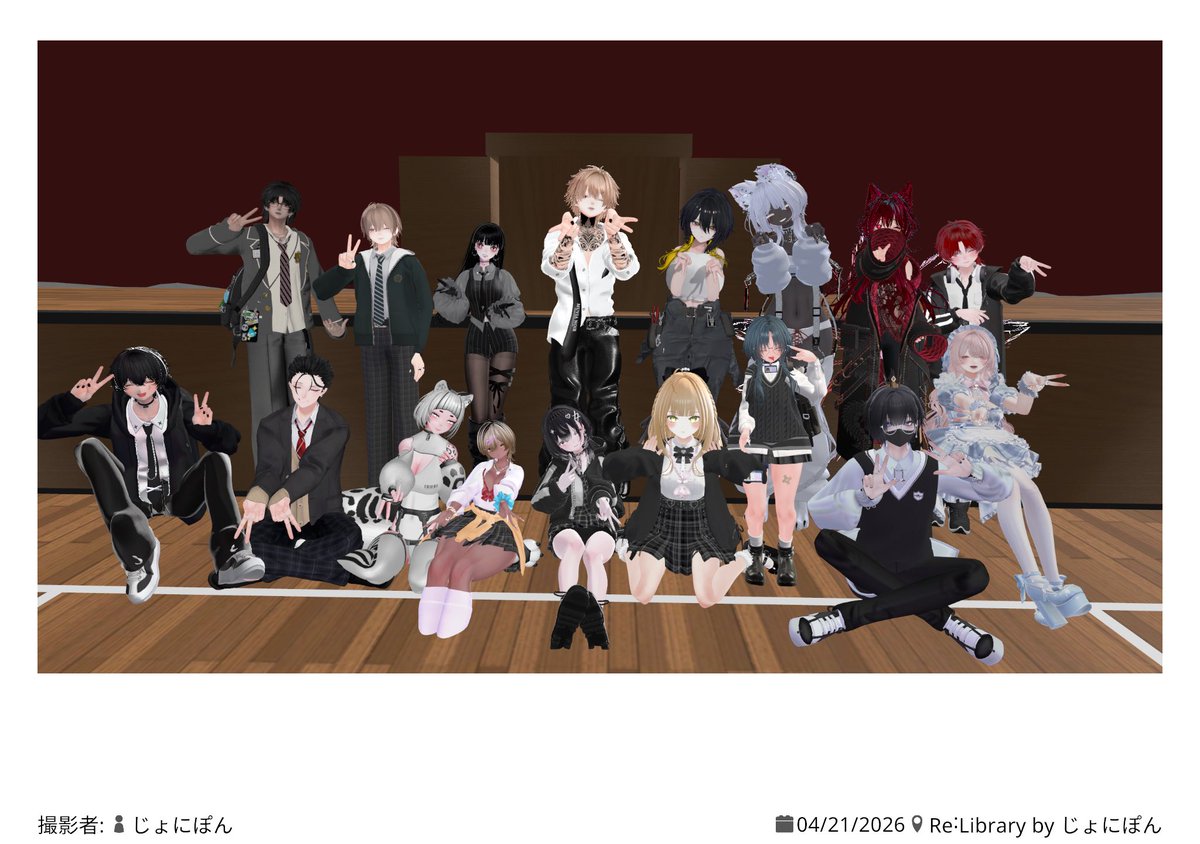 cm_VRC's tweet photo. #ReLibrary #vrc #event
本の中でたくさんの出会いがあって
たのしかった~~~🥺❕❕❕❕ https://t.co/DdXNeB6Trj