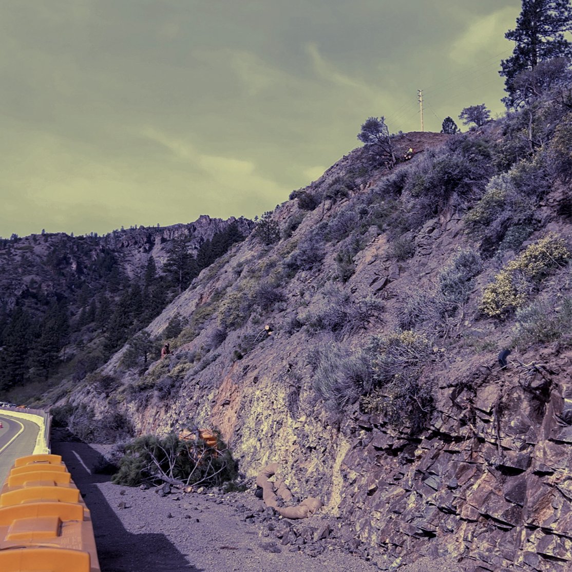 CaltransDist3's tweet photo. #TrafficAlert Various traffic breaks scheduled along I-80 as crews hang rockfall net and ferry material via helicopter. #QuickMap for updates and  #knowbeforeyougo.

📅9am-3pm 4/28 - 4/30
🚗EB &amp; WB Bocca to NV state line
🚧20 min delays

@CaltransHQ @nevadadotreno @CHP_Truckee https://t.co/T7jkqFIkgP