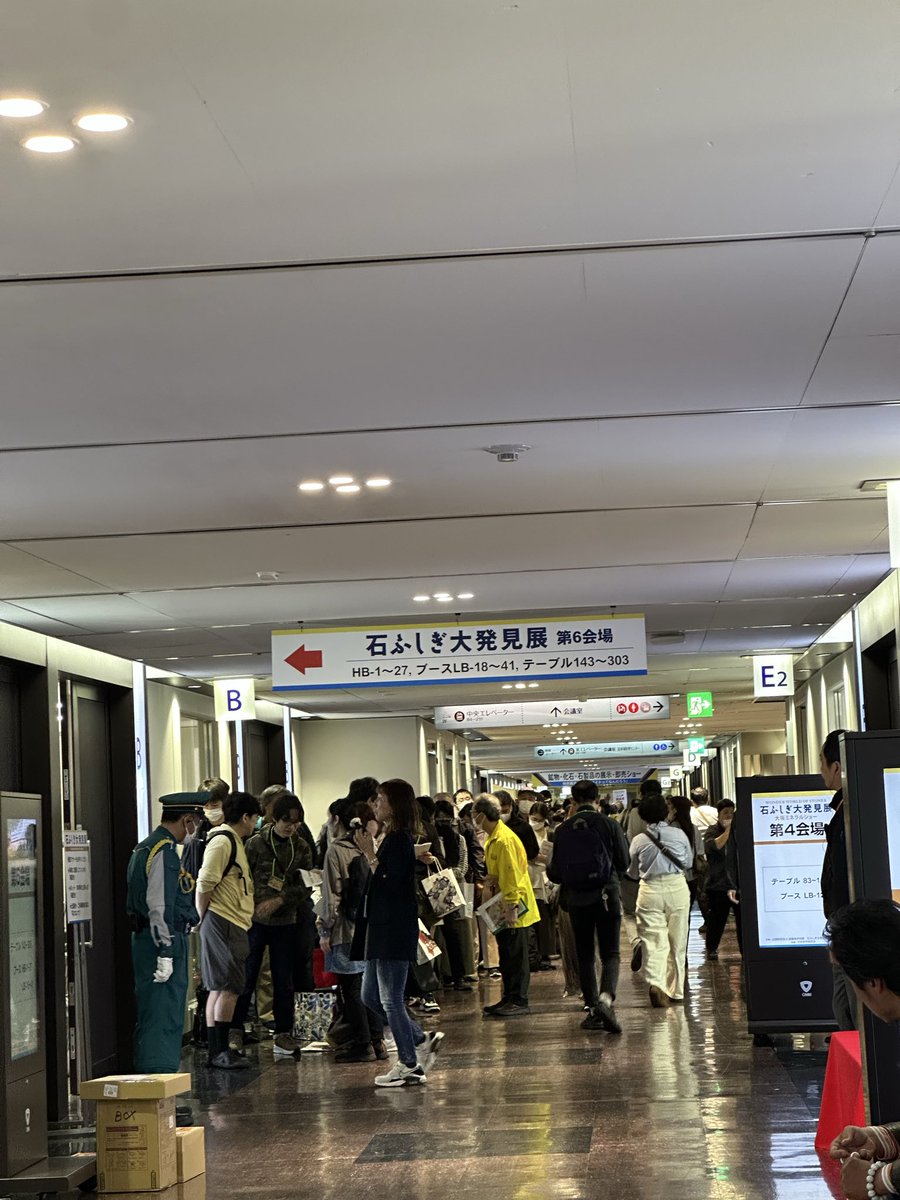 altezza2001rs's tweet photo. 大阪石ふしぎ大発見展、驚異的な列😳 https://t.co/hgZr9XcunM