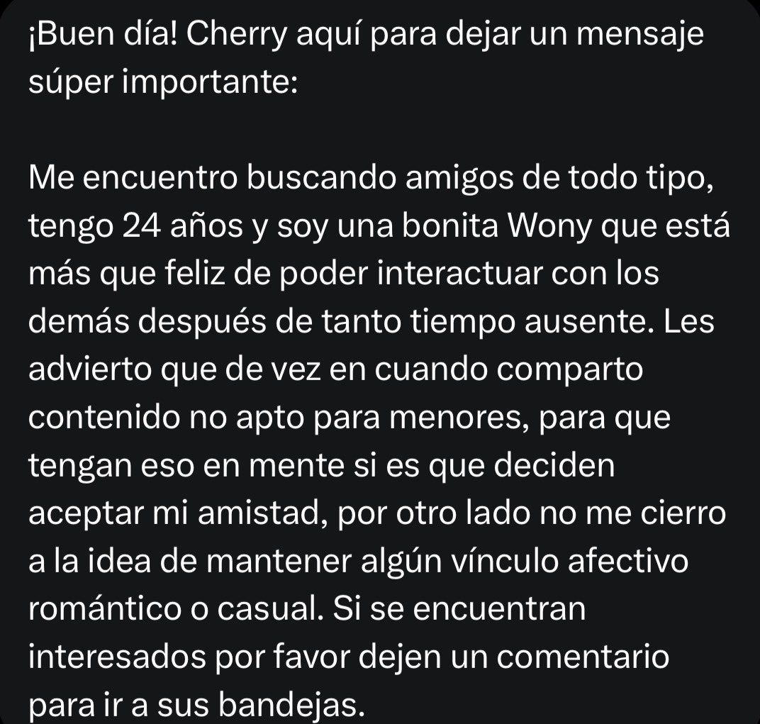 CERRADO !! tweet media