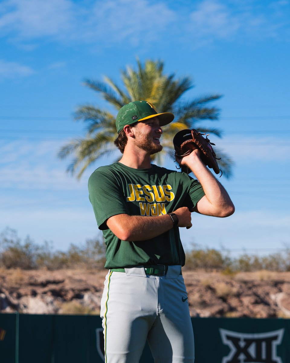 BaylorBaseball's tweet image. Ready to go from AZ ☀️

#SicEm 🐻⚾️ | #Together