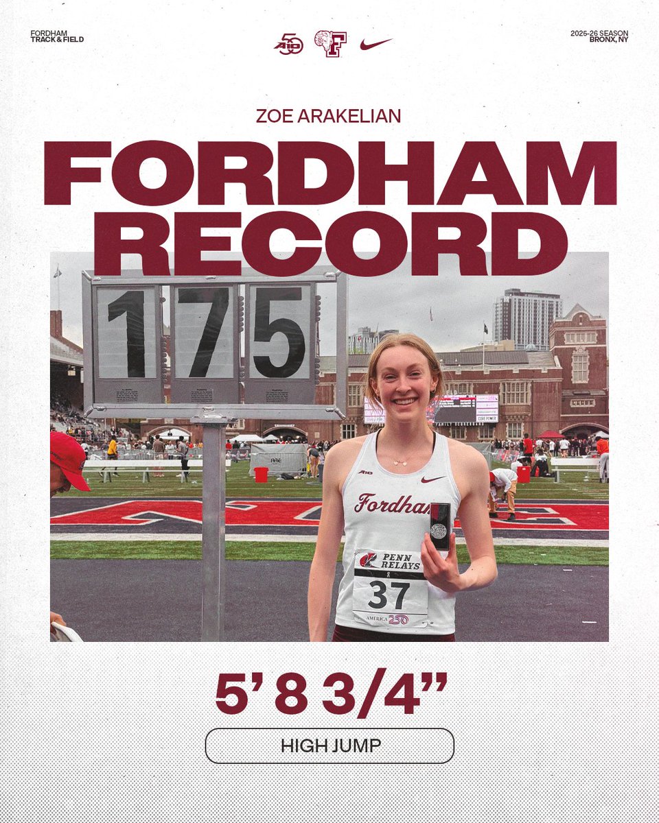 Fordham TF/XC tweet media