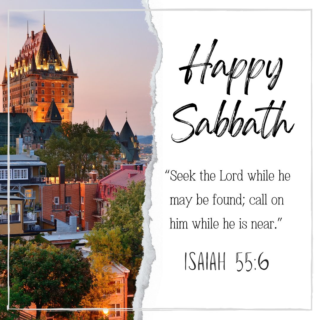 Today is a gentle reminder to pause, draw near, and respond while His voice is calling. 🙏 May this Sabbath be a time to seek Him with all your heart and find renewed peace in His presence.