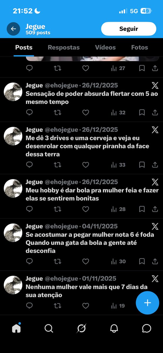 Thzin710i's tweet photo. @gicamolli @ehojegue @sassatanista Pra ele é só essa Colossenses 3:19
Manda ele se preocupar com a vida dele q tá sozinho e precisa ficar igual puta atrás de cliente já q n pode fumar um baseadinho deitado na bunda da morena https://t.co/qS1E7DcGAk