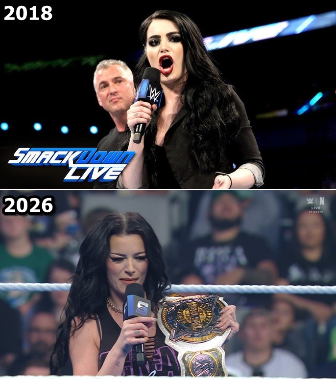 "Just how fast the night changes"

#SmackDown