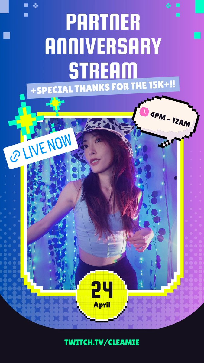 Come celebrate with me :) LIVE now