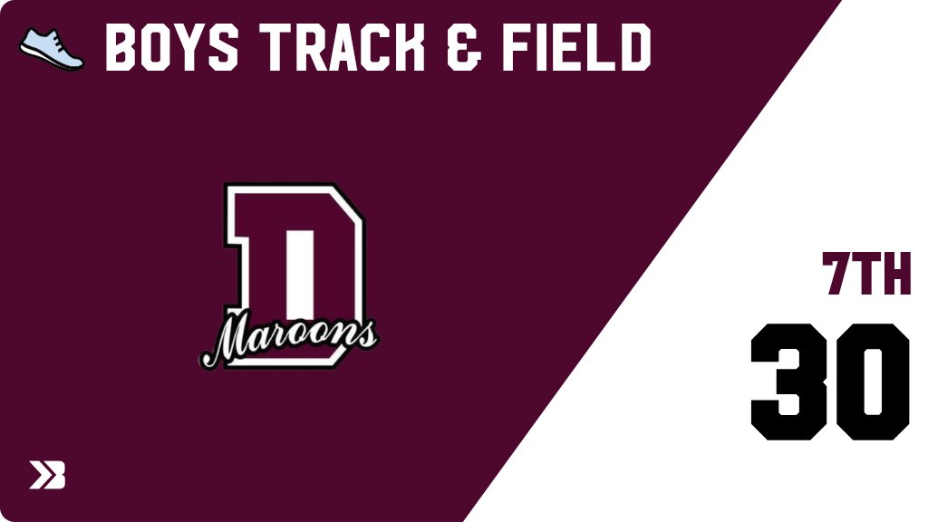 Diagonal Maroons Athletics/Activities tweet media