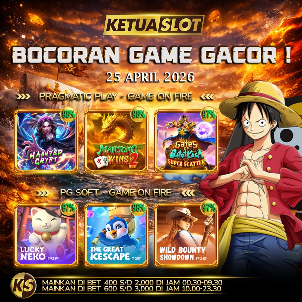 KetuaSlot's tweet photo. ✔️ INFO RTP TERGACOR HARI INI SUDAH SIAP!
⚡️ Persentase lagi tinggi, game lagi adem banget.
💣 Pola gampang kebaca, tinggal ikut gas langsung bisa tembus cuan.

#KetuaSlotRTP #RTPGacor #KetuaSlotJackpot #SlotKetua #SlotJP #KetuaSlot #RTP https://t.co/gHQm9Oc9FH