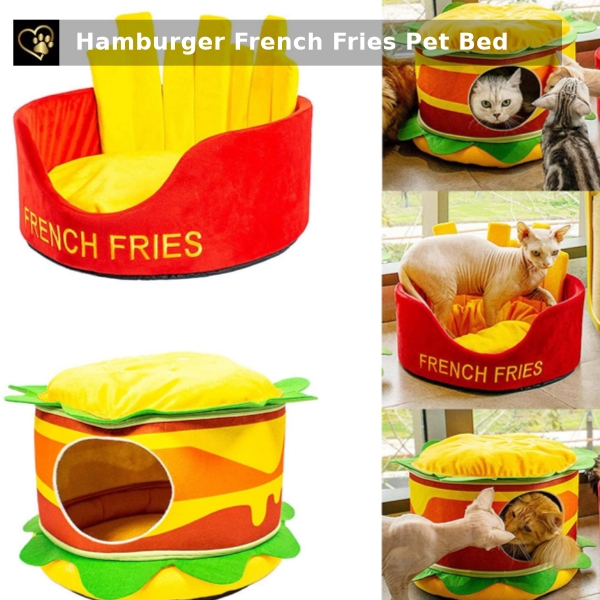 furrbabygifts's tweet image. Check out this product 😍 Hamburger French Fries Pet Bed 😍 
by Furr Baby Gifts starting at $36.99. 
Shop now 👉👉 shortlink.store/5_r87dgyhygb

#dogs #cats