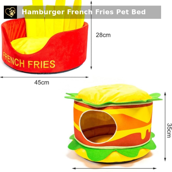 furrbabygifts's tweet image. Check out this product 😍 Hamburger French Fries Pet Bed 😍 
by Furr Baby Gifts starting at $36.99. 
Shop now 👉👉 shortlink.store/5_r87dgyhygb

#dogs #cats