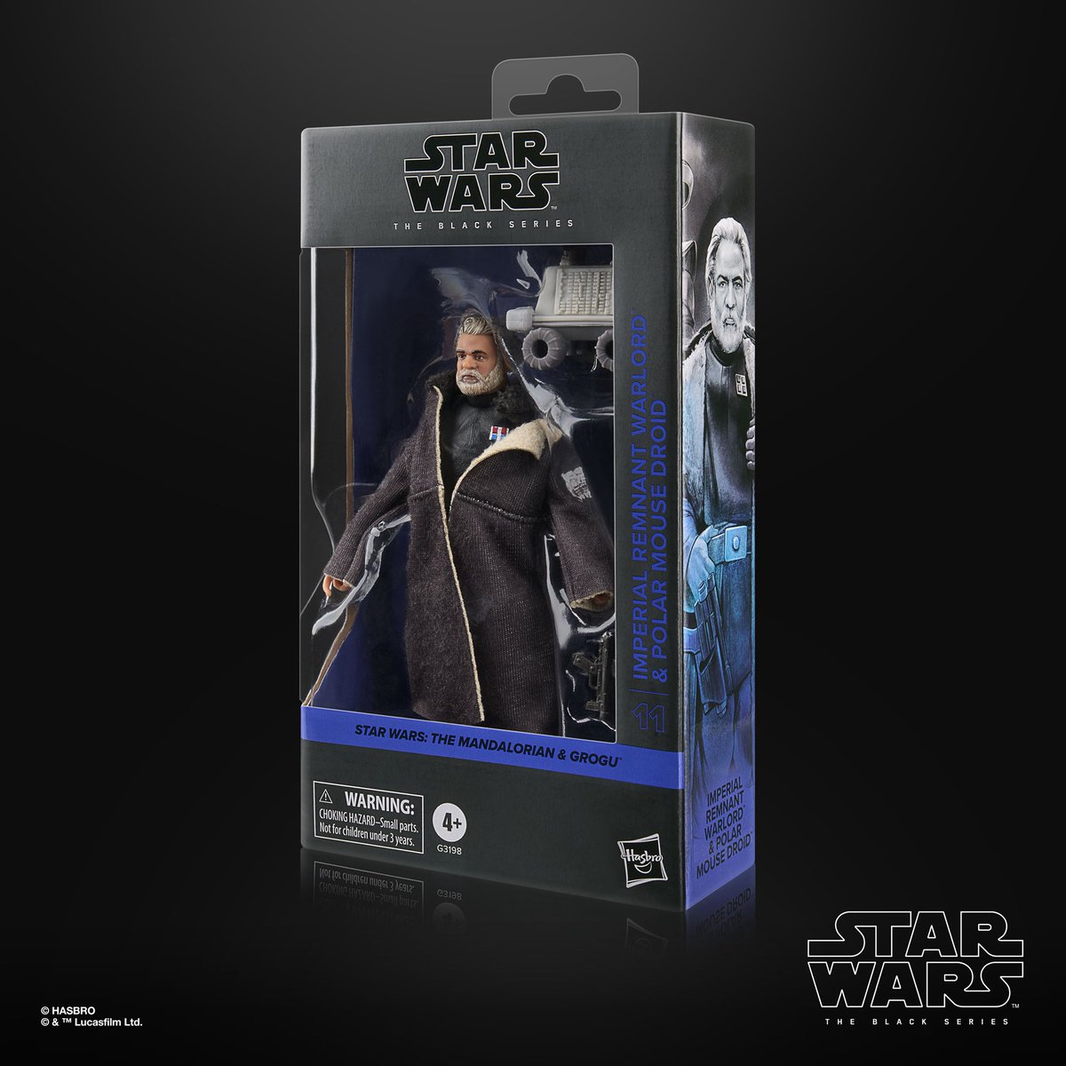 yak_face's tweet image. Revealed today at CCXP MX, Target exclusive Black Series Imperial Remnant Warlord &amp;amp; Polar Mouse Droid - preorder April 30 at 1pm ET #hasbro #starwarsblackseries #target #starwars #themandalorianandgrogu