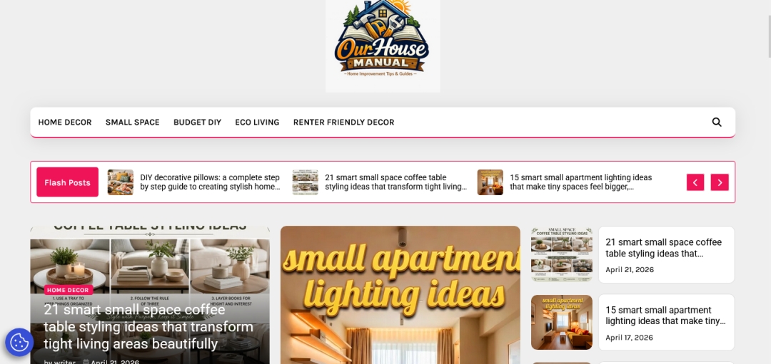 ABNewswire's tweet image. Our House Manual Launches Free Practical Guides for Budget-Friendly Home Decor, DIY Tips, and Eco-Living Hacks for U.S. Consumers dlvr.it/TSClqb #BuildingConstruction #HomeGarden #Lifestyle #US #WebsiteBlog
