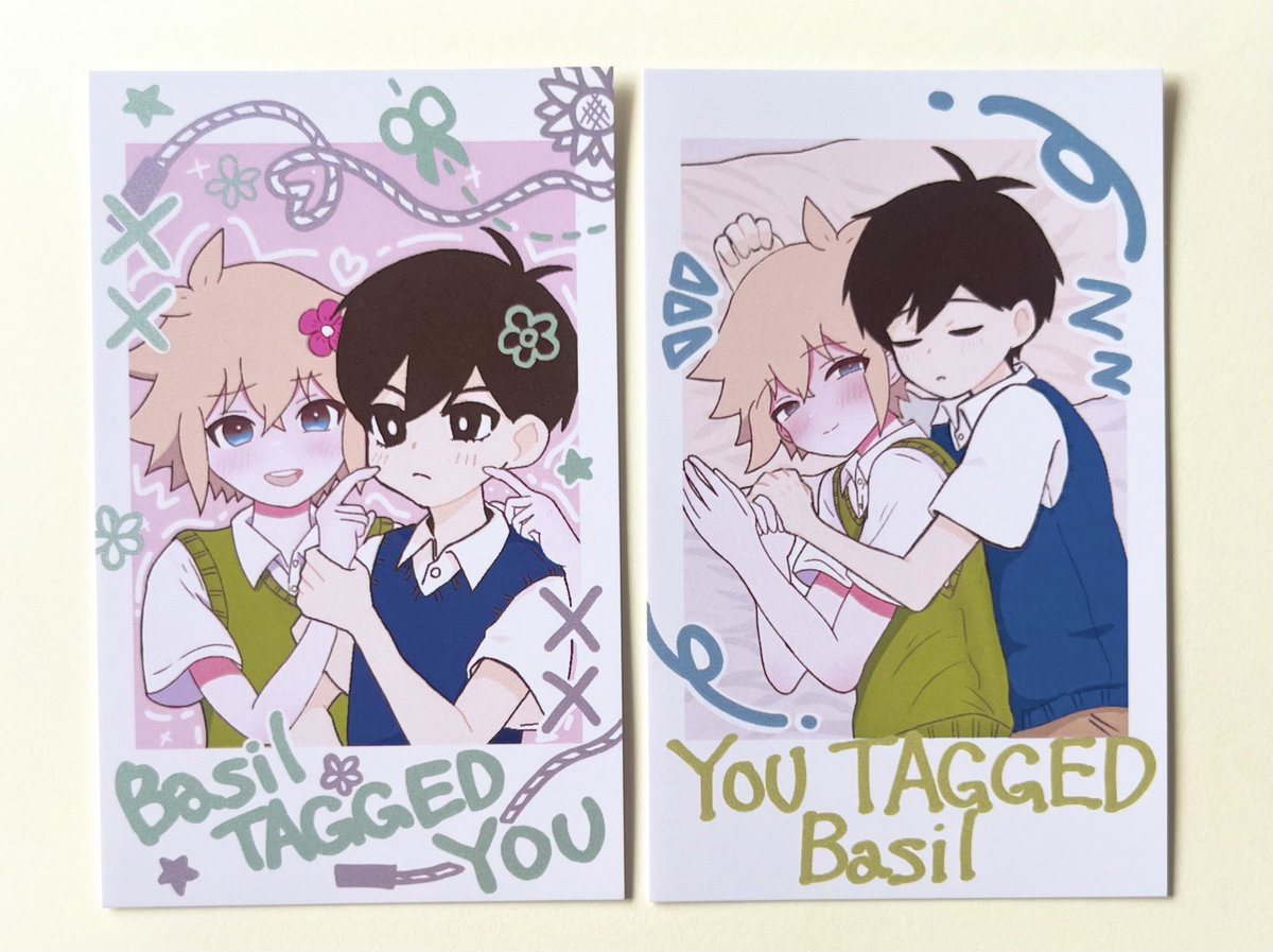 こちら！(<a href="/SAJI_NEKO/">さじぃ</a> )さんとの合作のチェキ風カードです！
それになんと！当日売り子としてさじぃさんをお誘いしました〜！ぜひ拝みにお越しください！🙌