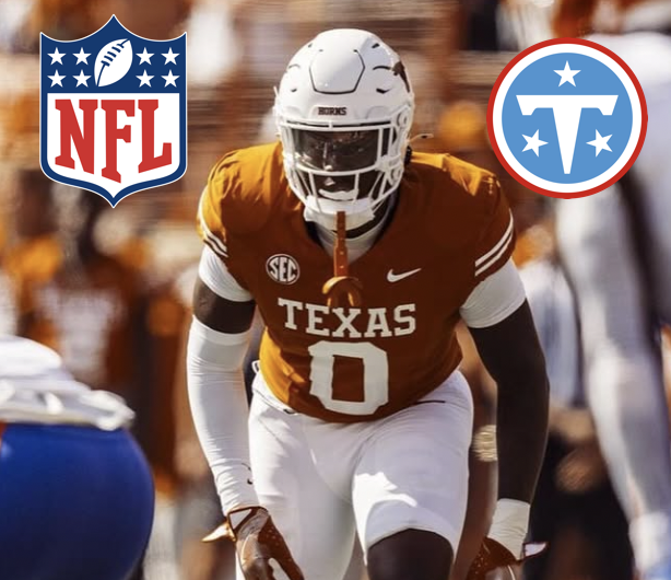 ontexasfootball's tweet image. BOOM! 

#Texas LB Anthony Hill Jr. is off the board to the @Titans in the second round of the #NFLDraft!

ontexasfootball.com/news/articles/… #HookEm