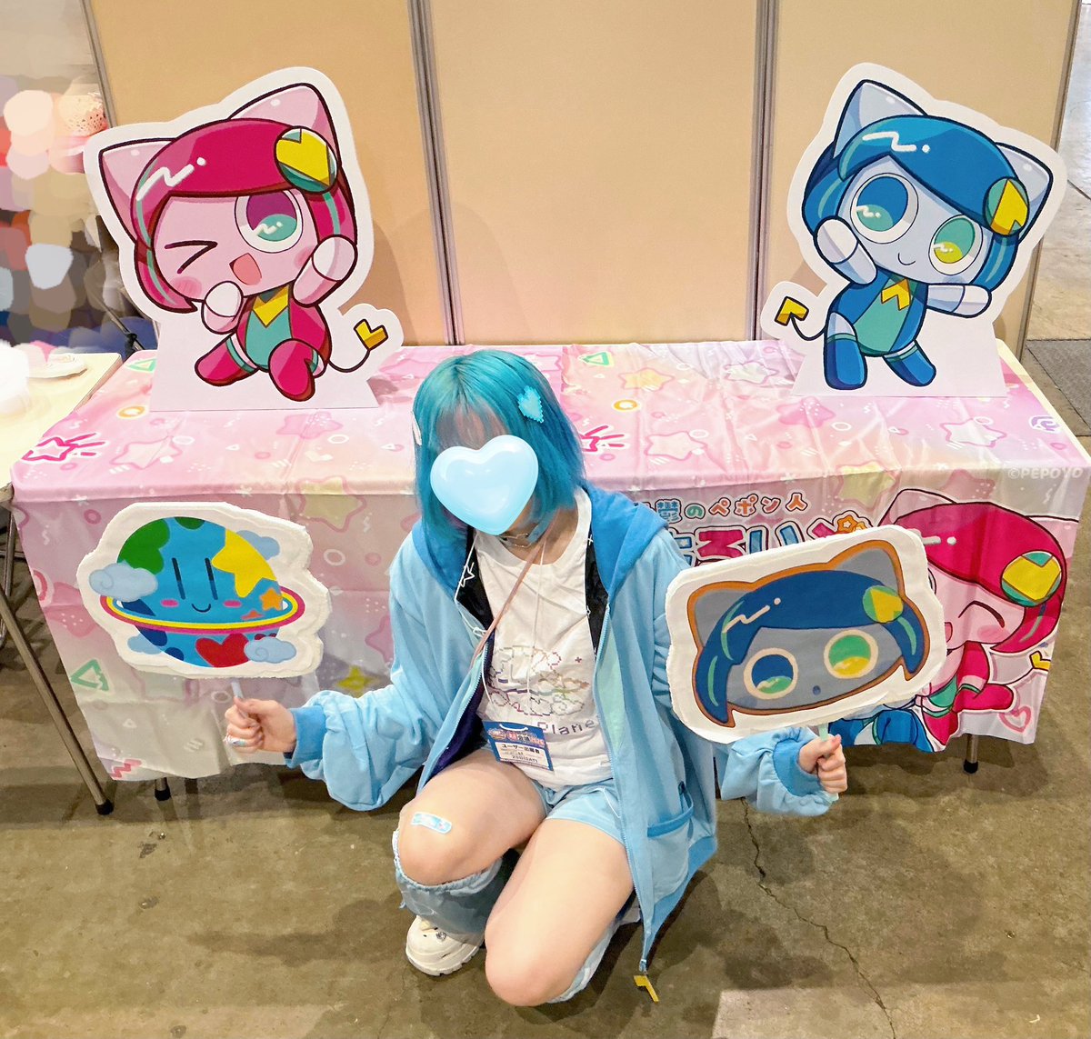 ぺぽよ🌷4/25〜26ニコ超H1 け-12 ボ tweet media