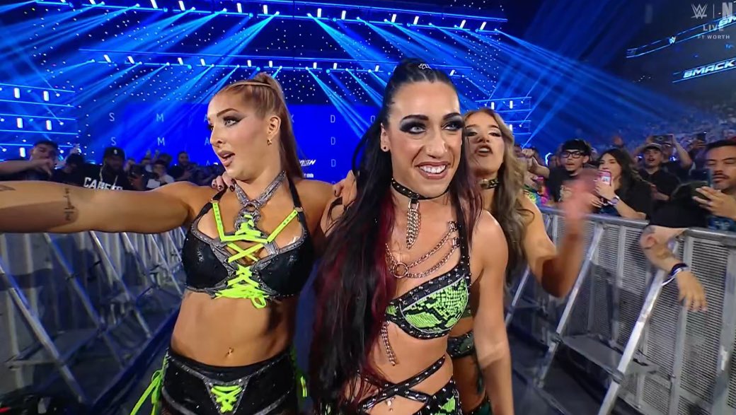 reigns_era's tweet image. “We’re taking over Friday Night Smackdown.”

YEEES.

 #SmackDown