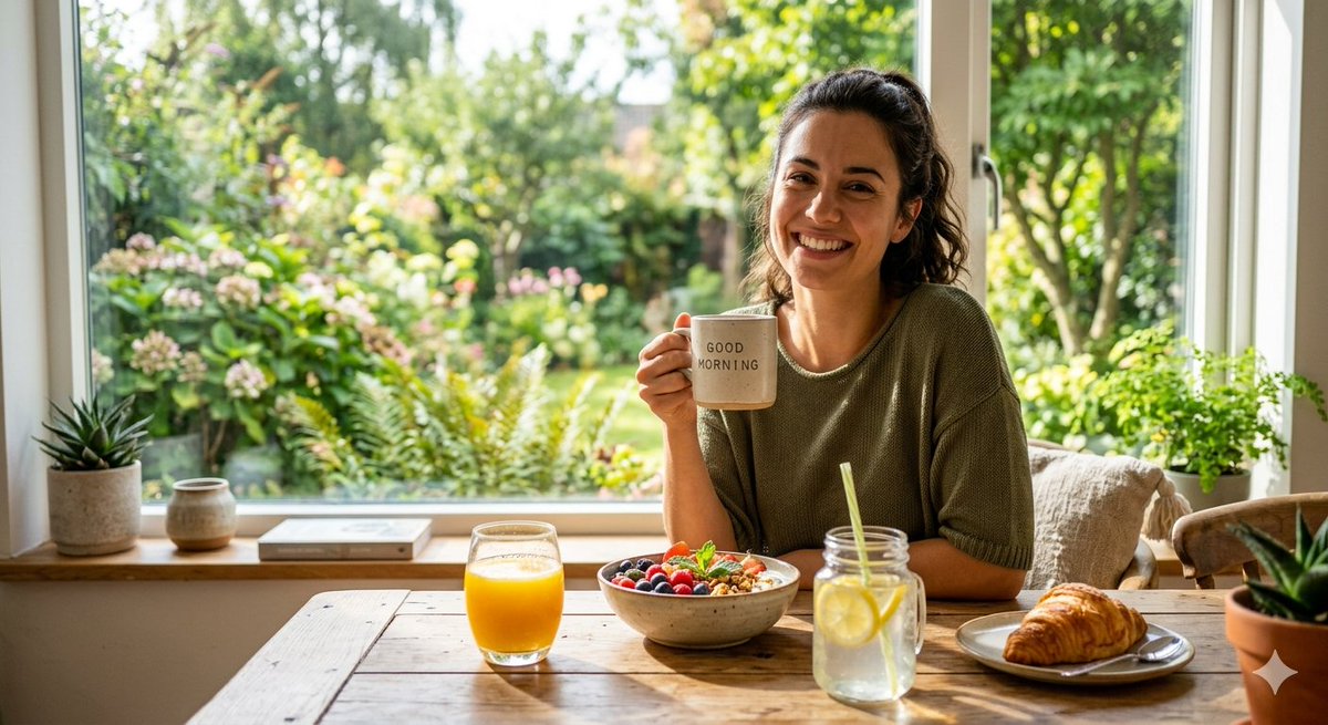 preet_rooh's tweet image. ☀️ Good morning! 
Start your day with intention. Hydrate, nourish your body, and take a mindful breath. Small daily habits create lasting health. 🌱
​What healthy habit are you prioritizing today? Let’s inspire each other! 👇
​#GoodMorning #HealthyLiving #WellnessJourney