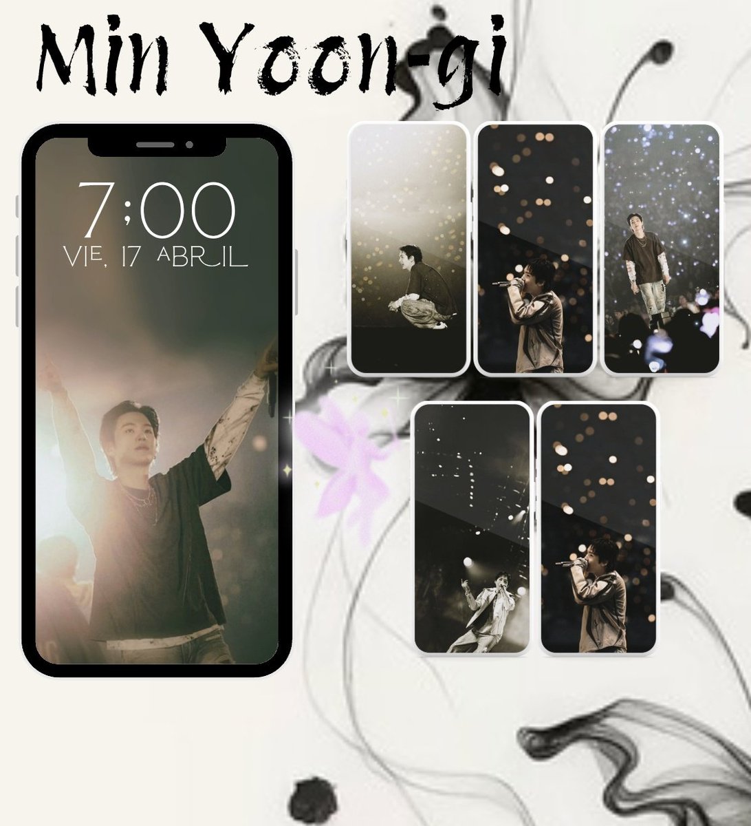 🍊 MIN  𝘠𝘖𝘖𝘕-𝘎𝘐🍊
   ─ INTAGRAM

√ retuit si te gusta 
⊘ recortar la marca de agua 

 Listos Wallpaper de nuestro hermoso Suga espero que les guste  💜

#AgustD #SUGA #Bts  #wallpapersuga #btssuga 

 ¡Pueden usarlos !💗