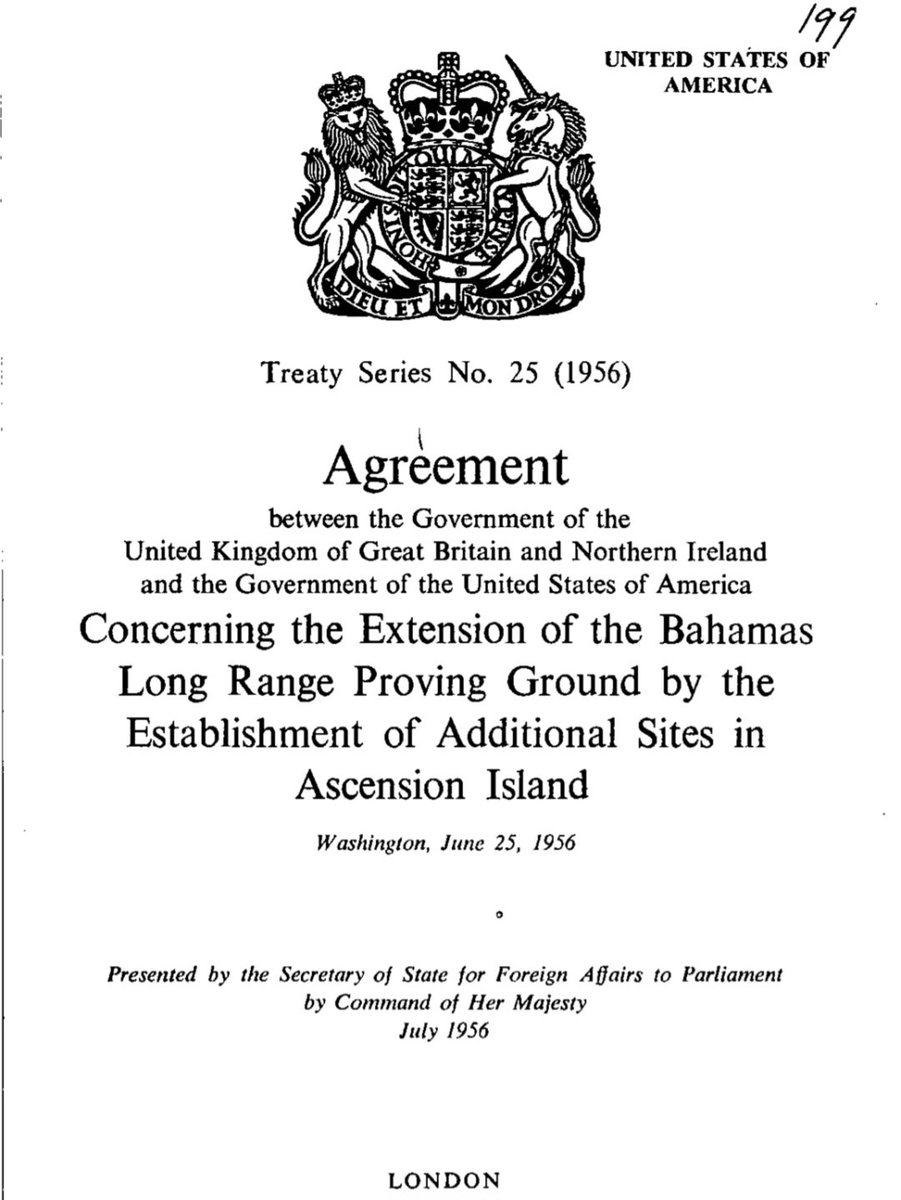 ModernNavy's tweet image. If the US Government wants to review the #British presence in the South Atlantic, perhaps it's time to review the #US operation of #Wideawake Airfield and what, if any, rent is paid by #NASA and the @usairforce. Link to #Ascension Agreement @PeteHegseth

treaties.fcdo.gov.uk/data/Library2/…